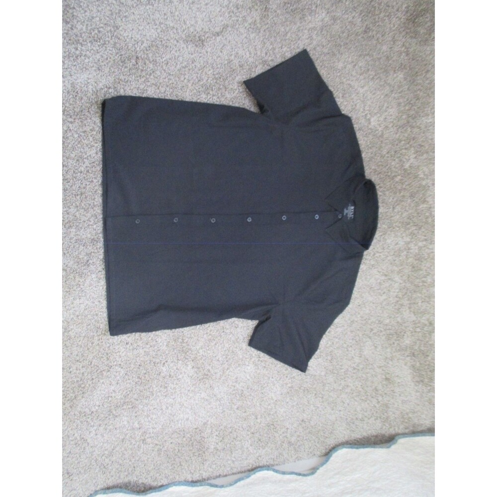 BYLT Premium Basics Vista Short Sleeve Button Down Mens XL Gray Shirt
